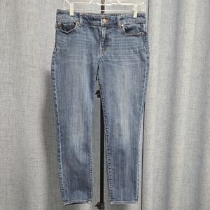 Talbots Mid-Wash Ankle Jeans Size 4
